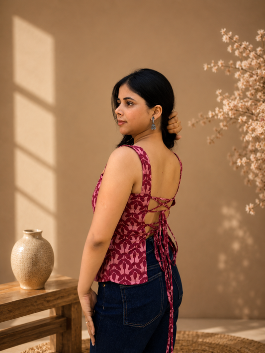 Back Dori Cotton Top